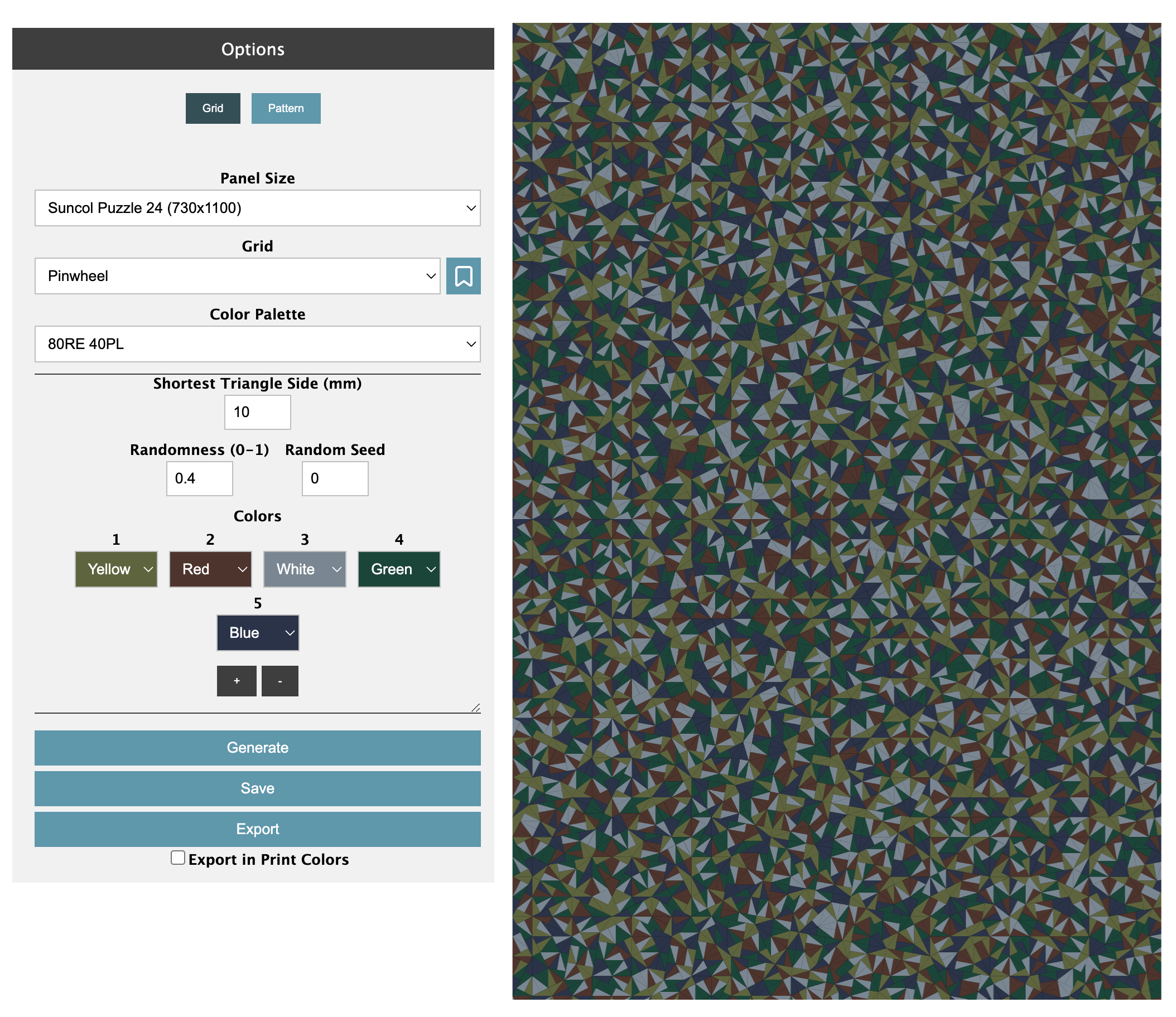 Tool UI: Pinwheel